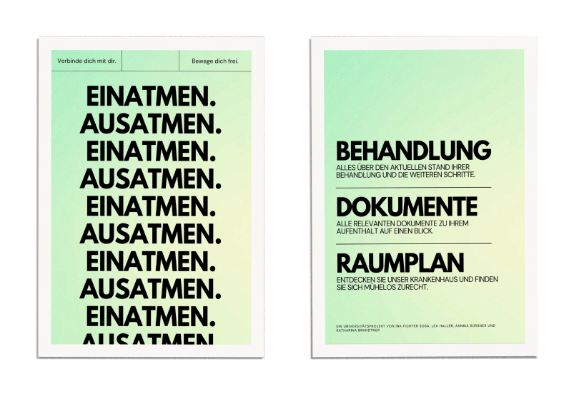 ambulance project poster wating room