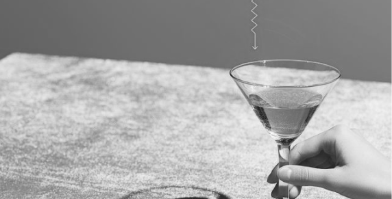 glas black and white