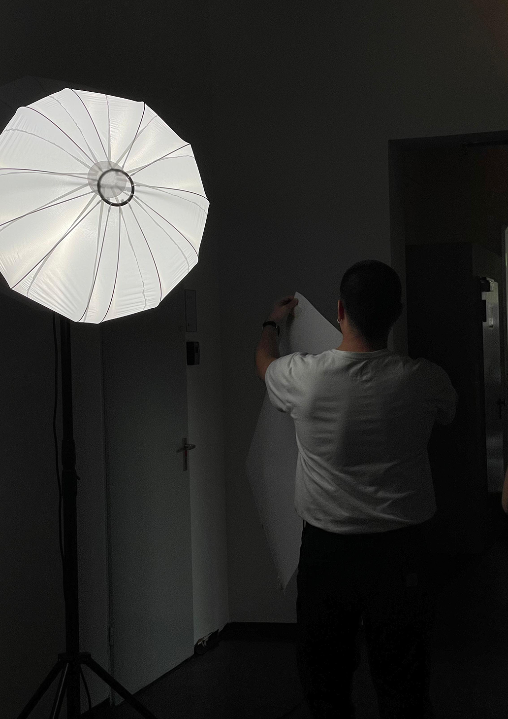 black and white shot